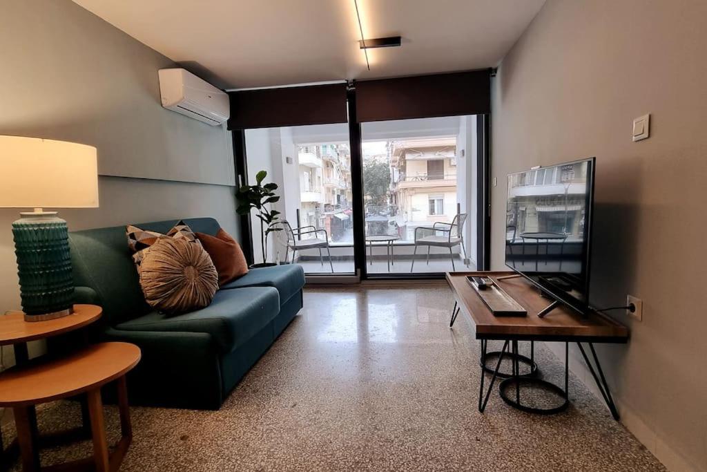 Μπροστά Στη Πλατεία Ναυαρίνου/Τσιμισκη Διαμέρισμα Tesalónica Exterior foto